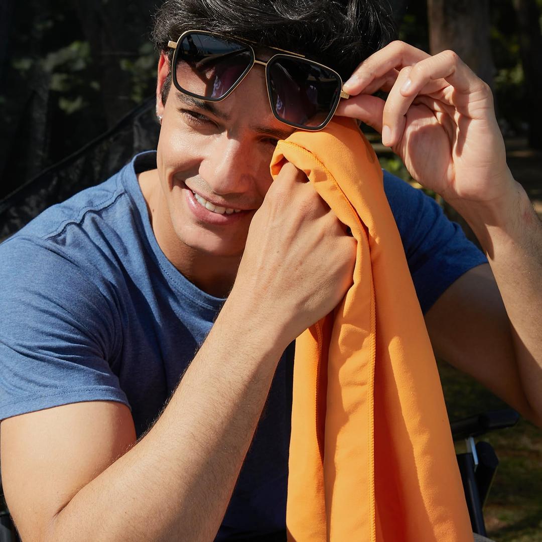 Rainleaf Microfiber Cloth Orange