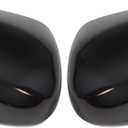 Side Rearview Mirror Cover Caps compatible with Accord 2008 2009 2010 2011 2012 2012 2013 Black Exterior Side Mirror Cover Rearview Mirror Caps Mirror Housing Left Driver Right Passenger (pair)