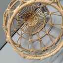 Metal Rattan Woven Egg