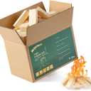 Mini Fire Sticks Wood,5" Lengths Kiln Dried Pine Small Firewood,Barkless Kindling Fire Logs,Fire Pit Accessories Great for Stove Mesa XL,Tabletop Firepit,Pizza Oven Wood,4Lbs