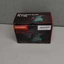 HYCHIKA Detail Sander, 14,000 OPM Compact Electric Sander Tool with 12 Pcs Sandpapers,Efficiency Dust Collection System,Suitable for Tight Spaces Sanding,Polishing,Removing Paint in Home Decoration