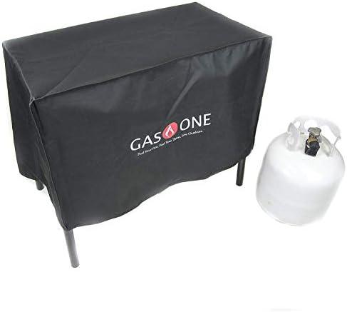Gas ONE Two Burner Patio Cover Weather & Dust Resistance Cover for Majority of Double Burners