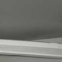 AOSKY No Drill Cordless Blackout Cellular Shades, 33" W x 64" H, White