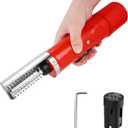 MXBAOHENG Electric Fish Scaler Remover, 2000mAh Cordless Powerful Fish Scale Scraper Cleaner with Rechargeable Battery, Waterproof Portable Fish Scaler Fish Scaling Tool