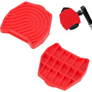 2 Pcs Pedal Converter Compatible with Peloton Bike and Bike Plus, Platform Pedal Adapter for Regular Shoes Sneakers, Exercise Bicycle Accessories for Indoor Cycling Home Gym Use