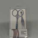 LePinko Nose Hair Trimmer For Men, Nasal Hair Tweezers For Women, Small Scissors For Hair Grooming (2PCS)
