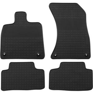 Car Floor Mats Custom Fit for Audi Q5 SQ5 2018-2026 All Weather Full Black Rubber Floor Liners Set Waterproof Heavy Duty Odorless (No Hybrid Models)