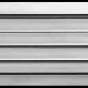 HVAC Premium 36"W x 10"H Aluminum Exterior Gable Louver Vent for Walls & Crawlspace - Weather-Resistant Air Grille with Screen Mesh - [Outer Dimensions 37.75"W x 11.75"H]