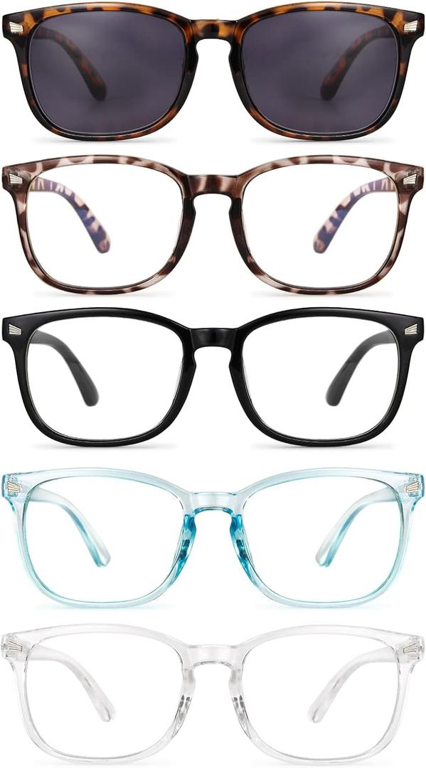 CCVOO Reading Glasses for Women/Men, Eyeglasses, Blue Light Readers for Women/Men, Computer Eye Glasses, Cheaters, +3.25