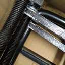 Heavy Duty Square Bend U-Bolt Kit, 4 Pack, 3-1/2" x 16", U Bolts with Frame Plates, Nuts & Washers for Automobile Trailer