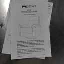 Davinci Suzy Glider Recliner Nursery Chair - Versatile Glider Rocking Chair for Nursery and Living Room - GREENGUARD Gold, FSC & Certi-PUR US Certified - 360 Swivel Rocker Recliner - Vanilla