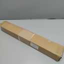 ChrisDowa Cordless Blackout Roller Shades for Windows, Striped Free-Stop Window Blinds with Privacy, Thermal Insulated Window Shades for Home, Office and Door. White, 20" W x 72" H