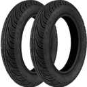 2 Pack E-Bike Tire Kids Bike Tire 12x2.125 with 2 Tubes Strong Grip Compatible Replacement Bicycle Tire for Electrc Bicycle