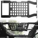 JOYTUTUS Hard Top Roof Rack Molle Panel Compatible with Wrangler JL JLU & Gladiator JT 2018-2025, Wrangler Overhead Molle Panel Storage Cargo Roof Rack, No Drilling (Not for Soft-Top)