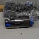 Cordless Vacuum Cleaner, 550W 45KPA 50Min Vacuum Cleaners for Home, Self-Standing Stick Vacuum with Touch Screen, 3 Power Modes, Rechargeable Battery, Handheld Vacuum for Pet Hair/Carpet/Floor (Blue)