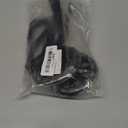 Piutouyar Bicycle Auxiliary Wheel Accessories for 16 Inch Bike, Bicycle Training Wheels Kids Training Bike Wheel for Variable Speed and Single Speed Bikes(Black+White)