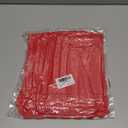 DecorUhome Cozy Faux Fur Spring Throw Pillow Covers 18x18 Set of 2 Decorative Soft Plush Striped Modern Farmhouse Boho Couch Pillow Cases with Velvet Back for Sofa Bed Living Room, Red