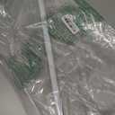 AIZESI Tension Rod 18-36 inch 1Pc White Adjustable Tension Curtain Rod No Drilling Small Tension Rod Spring Tension Curtain Rod Expandable Curtain Rod