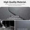 2Pcs for Tesla Model 3/Y 2017-2026 Juniper/Highland(Not for Standard), Leather Seat Back Kick Protectors Accessories, Kids Mats Waterproof Pet Covers