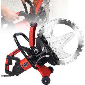 YHK 16" Concrete Ring Saw, 3200W Toroidal Electric Cutting Saw with Water Fed Dust Suppression, Electric Ring Cutter for Concrete, Bricks, Rebar and Marble