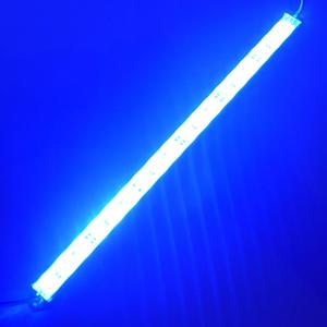 12" Blue 460nm LED Aquarium Fish Tank Light 18LEDs 5050 - Waterproof IP67 Aluminum Lighting 12V DC Grow Bar Light