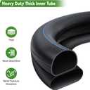 Heavy Duty 18X8.50-10 Inner Tube, 18/18.5X8.50-10 Tube with TR13 Staight Valve Stem Compatible with Most 20x8-10, 20x10.00-10, 18x9.50-10 Yard Tractors Lawn Mower Quad Bikes Tires and More 2 Pcs