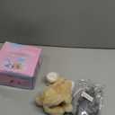 LAITYUM Realistic Bunny for Kids - Interactive Hopping Bunny Toy Set with Headband, Electric Lifelike Robot Rabbit that Move, Walking Barking and Wagging Tail Bunby Stuffed Animal with Sounds,Brown