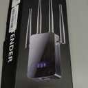 WiFi Extender Internet Booster, 10000 Sq.ft Long Range Repeater Wireless Routers Amplifier, Mesh Wi-Fi 80% Faster | Broader Than Ever, Support More Network Devices at Home, 1 Tap Setup