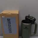 STANLEY Quencher H2.0 Tumbler with Handle and Straw 30 oz | Flowstate 3-Position Lid | Cup Holder Compatible for Travel | Insulated Stainless Steel Cup | BPA-Free | Dried Pine