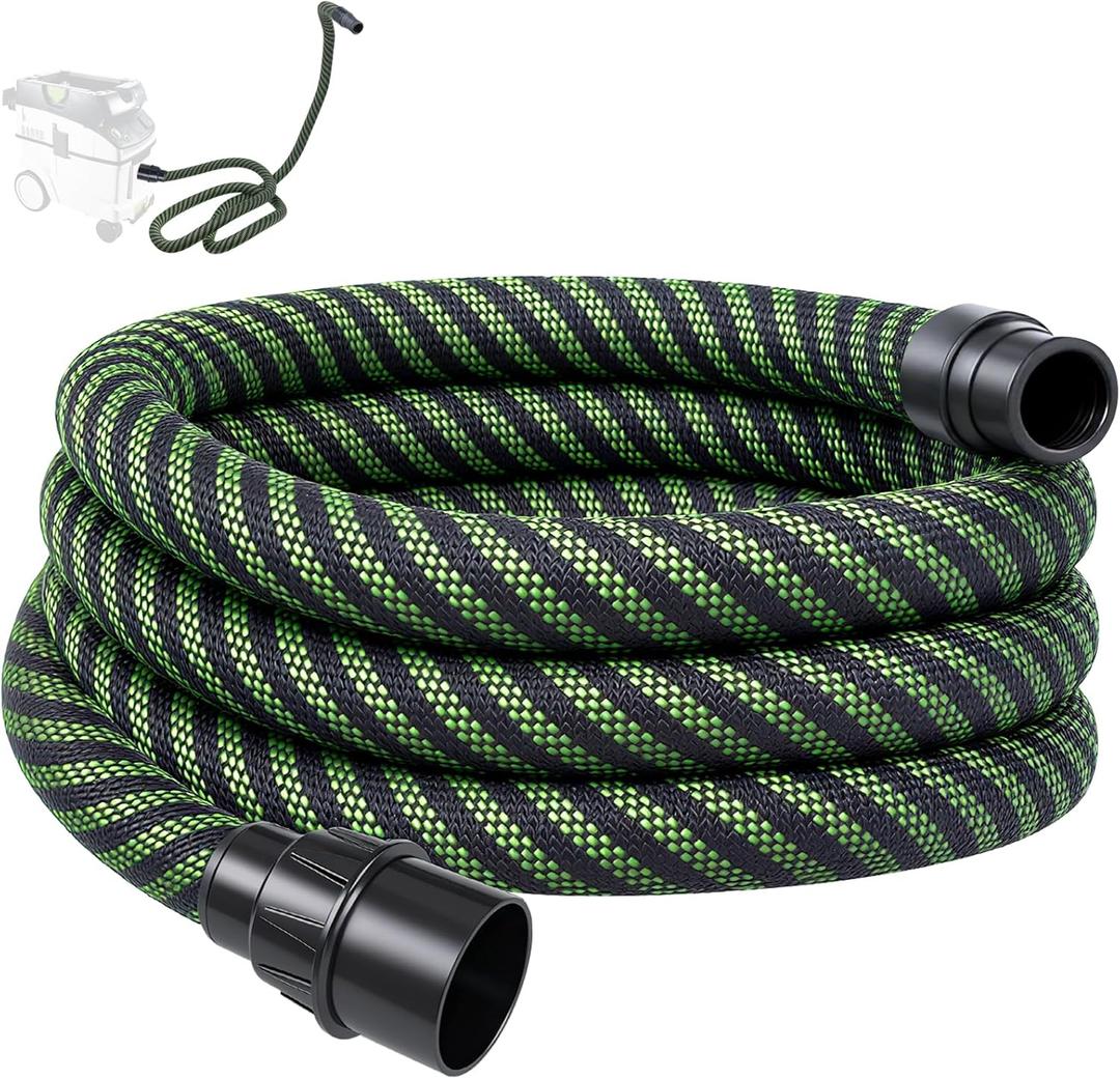 Dust Extractor Hose D27/32x3.5M For Vacuum Hose, Compatible With Festool Ct 26/36/48 Ct 15/25 Ct Mini and Ct Midi Vacumm, Suitable for Sanders, Track Saw And Other Power Tools, 3.5M