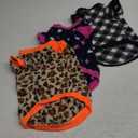 3 Pcs Dog Sweaters for Small Dog Winter Clothes Soft Fleece Puppy Clothes Warm Shirt Colorful Thickening Pajamas for Christmas Outfits for Small Pets Cat Pup Chihuahua Teddy, L