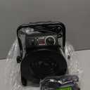 Greenhouse Heater with Thermostat, 1500W Outdoor Heaters for Patio, Fast Heating, Overheat Protection, Electric Space Heaters for Greenhouse, Grow Tent, Patio, Garage, Indoor（Silver）