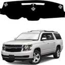 Dash Cover Dash Mat Fit for Che-vy Chevrolet Tahoe Suburban/GMC Sierra Yukon 2015-2020 Dashboard Cover Non-Slip Pad Accessories