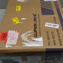 SUPERJARE Nightstand with Charging Station & Rattan-Like Decor Drawer, Rattan End Table with Solid Wood Feet, Bed Side Table with Open Storage, for Bedroom, Living Room, Dormitory - Natural (11.8"D x 15.9"W x 23.4"H (1 Drawers))