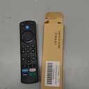 Replacement Voice Remote Control Fit for FireSeries Smart TV Stick (2nd&3rd Gen, 4K Max, 4K, Lite, HD), TV Cube, Smart TV (3rd Gen), for Hisense, Insignia, TCL, Omni Smart TV