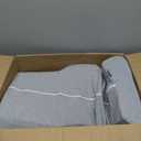 C CUSHION LAB Extra Dense Ergonomic Cervical Pillow for Firm Neck Support - Orthopedic Contour Pillow for Back/Side Sleeper Neck Relief, CertiPURUS Memory Foam Pillow with Organic Cotton Cover