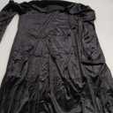 Melliflo Velvet Dress for Women Casual Crewneck Shirt Dresses Elegant Cocktail Long Sleeve Maxi Dress with Pocket (XX-Large Plus, Black)