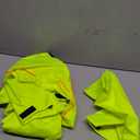 Dog Raincoat, Waterproof Dog Rain Jacket with Removable HoodAdjustable 4 Legs Pet Poncho with Leash HoleReflective Stripe Hooded Snowproof Windproof Clothes (XXXL, Green)