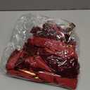 Janinka 12 Pcs 3 Sizes Burgundy Velvet Bows Christmas Tree Ornaments Vintage Christmas Ribbon Bow for Tree Garland Rustic Wreath Indoor Xmas Decoration (Wine Red)