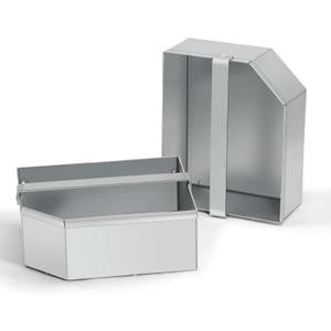 Hiorucet Ash Pan Replacement for Pelpro PP130, PP130-B, PP150 and Pleasant Hearth PH50CABPS, PH50CABPS-B Pellet Stoves, Ash Box for Outfitter-II, 2Pcs for 1 Set