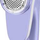 Conair Fabric Shaver and Lint Remover, Battery Operated Portable Fabric Shaver, Lavender
