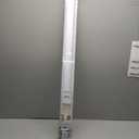 Persilux Cordless Zebra Blinds for Indoor Windows, Free-Stop Zebra Blinds Cordless, Light Filtering Sheer Shades Dual Layer for Day and Night, Zebra Roller Shades for Home (36.5" W X 47" H, White)