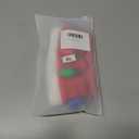 Dog Christmas Outfit Red Festive Holiday Pet Costume Clothes Accessory Light Up Bandana (X-Large)