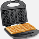 Toastmaster Maxi-Matic Electric Nonstick Belgian Waffle Iron Snack Maker Machine, Breakfast, Sandwiches