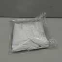 Table Cloth White 4FT Spandex Tablecloth for Rectangle Fitted Table Cloths Stretch Covers Washable Wrinkle Free Tablecloths for Festival Camping Picnic Wedding Party