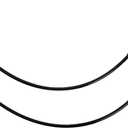 Rear Truck Tailgate Tail Gate Support Cable Replacement for Dodge Ram 1500 2500 3500, 2 Pcs Pickup Tailgate Lift Straps 55345124AB, Black