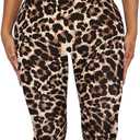 Women's Halter Bodycon Black Jumpsuits - One Piece Backless Leopard Summer Casual Workout Club Pants Rompers Outfits Catsuits (XL)