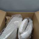 Face Down Pillow,Face Down Pillow After Eye Surgery,BBL Pillows After Surgery Stomach Sleeping pillowing,Home Massage Pillows Facing Down with Shredded Memory Foam and Removable Cover (White)