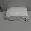 MATBEBY King Size Mattress Pad - Cooling Breathable Mattress Topper, Quilted Fitted Mattress Protector, Pillow Top Mattress Cover with 8-21" Deep Pocket, Soft, Machine Washable, White, 78x80 Inches