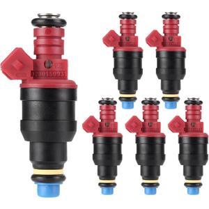 Fuel Injectors for 4.0L V6 for Ford Explorer Ranger 1993-1996, Aerostar 1996, for Mazda B4000 1997, Navajo 1993-1994 Replace 822-12111, 0280150931 4Holes Set of 6
